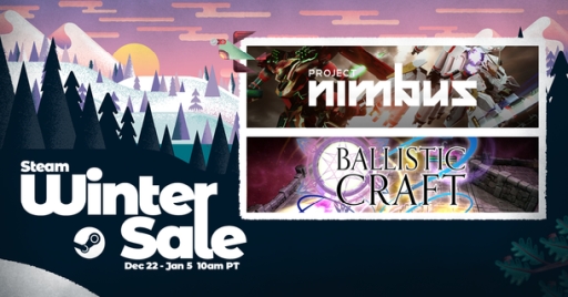 画像ギャラリー No.001のサムネイル画像 / 「Ballistic Craft: 弾導のアルケミスト」と「プロジェクト・ニンバス」のセールが開催