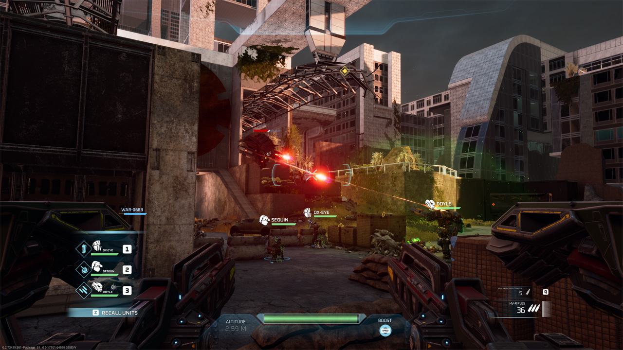 画像集 005 重武装の浮遊型搭乗兵器に乗り込み戦う新作fps Disintegration