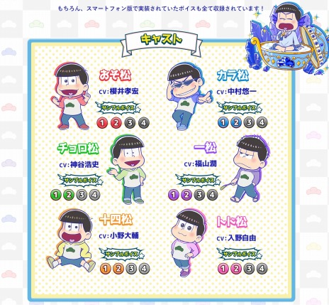 画像ギャラリー No.007のサムネイル画像 / 「もっと!にゅ〜パズ松さん 〜新品卒業計画〜」の最新PVが登場。秘蔵ボイスの一部を公式サイトで公開中