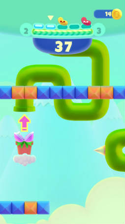 画像ギャラリー No.008のサムネイル画像 / クネクネして植物を育てよう。スマホ向けアクション「ノム・プラント」を紹介する「(ほぼ)日刊スマホゲーム通信」第2088回