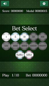 ���������꡼ No.002�Υ���ͥ������ / �ӥǥ��ݡ������������SimpleVideoPoker�ס�Android�����˥����ӥ���