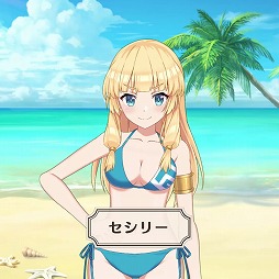 画像ギャラリー No.005のサムネイル画像 / 「このファン」で水着コンテストが開催。1位のキャラはWebCMのメインキャストに決定