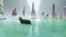 画像ギャラリー No.006のサムネイル画像 / 「ロスト・エンバー」プレイレポート。広大な大自然の中でオオカミとなり,人々が消えた遺跡の謎をゆったりと紐解いていこう
