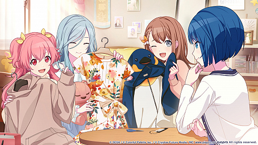 画像ギャラリー No.001のサムネイル画像 / 「プロジェクトセカイ」のボイスドラマ“ときめき♪ コーデ対決”が公開