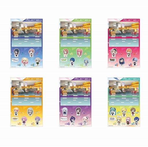 画像ギャラリー No.007のサムネイル画像 / 「プロジェクトセカイ」×TOWER RECORDS,コラボグッズが11月16日より販売