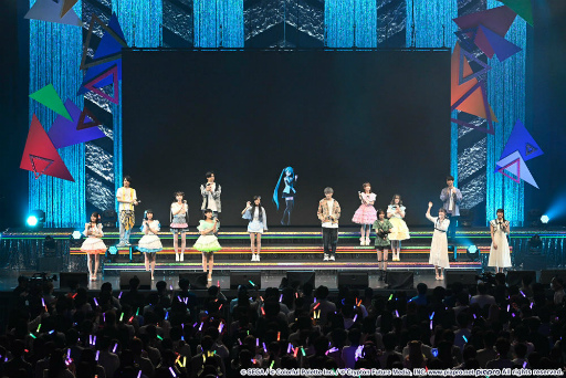 画像ギャラリー No.019のサムネイル画像 / 「プロセカ」2周年感謝祭レポート。アドリブ満載の朗読劇や思い出トークショー,大興奮のライブもあった2日目昼公演