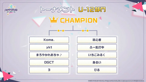 ꡼ No.017 | դΥץ֥ץȥ Championship 2023 Spring powered by ġפݡ