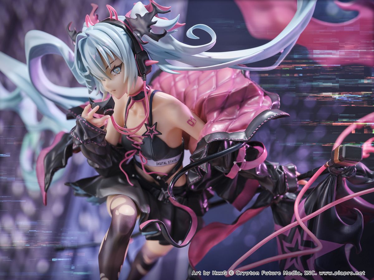 画像集 No.008 / 全長約47cmのクールなスケールフィギュア「初音ミク 1/7 画像集 No.008 / 全長約47cmのクールなスケールフィギュア「初音ミク 1/7