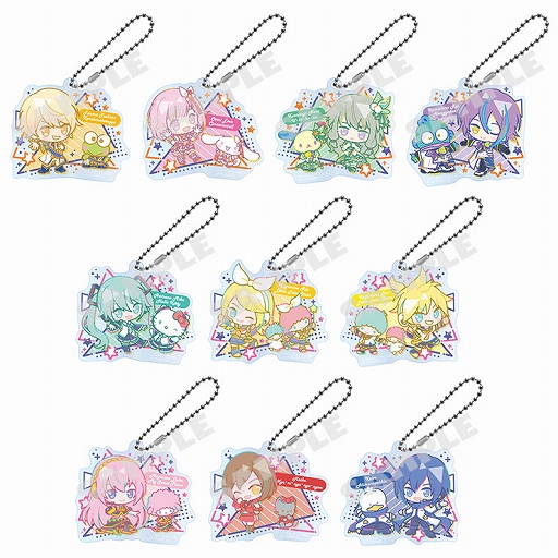 画像ギャラリー No.009のサムネイル画像 / 「プロセカ」,アクリルスタンドやミニキャラシールセットなど,サンリオキャラクターズコラボグッズ予約受付中