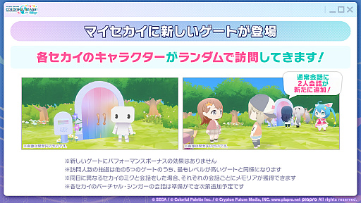 画像ギャラリー No.013のサムネイル画像 / 「プロセカ」，2028年の年頭をめどに各ユニットのメインストーリーが一度終了。9月30日にキタニタツヤさんによる書き下ろし楽曲を追加