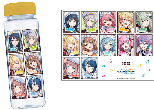 画像ギャラリー No.011のサムネイル画像 / 「プロセカ」がココスとコラボ。コラボメニューやクリアボトル付きドリンクバー,限定グッズなどを販売