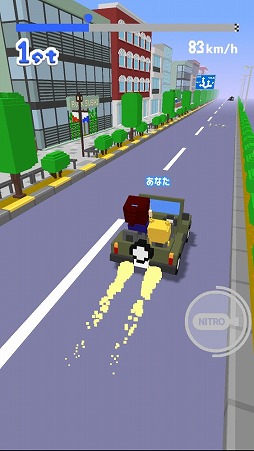 画像ギャラリー No.006のサムネイル画像 / 1対1の勝負を楽しめるレースゲーム「みんなでカート」を紹介する「(ほぼ)日刊スマホゲーム通信」第2099回