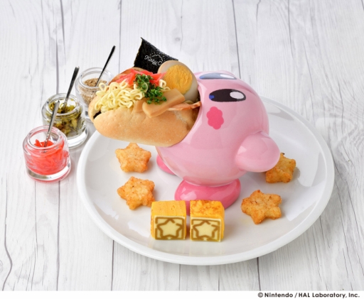 画像ギャラリー No.004のサムネイル画像 / 「KIRBY CAFÉ(カービィカフェ)博多」2章が11月14日から開始。ラーメンをモチーフにした新メニューも登場