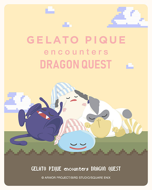 gelato pique ドラゴンクエスト スライム ジェラート ピケ「ドラゴンクエスト」スライム＆ドラキーが