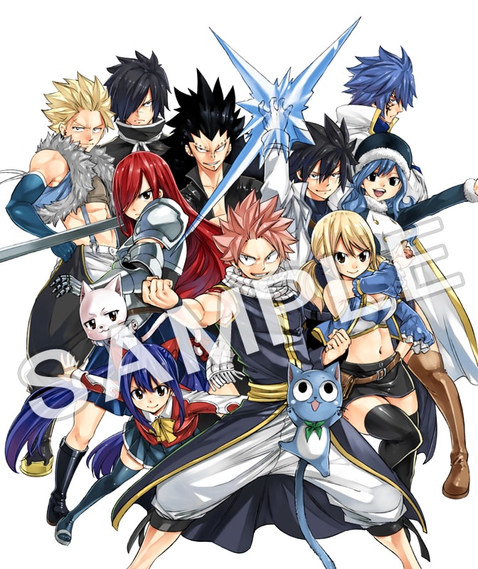 Fairy Tail 真島ヒロ氏描き下ろしのパッケージイラストが公開 豪華版に封入される布ポスターのイラストも