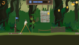 画像ギャラリー No.003のサムネイル画像 / ヤギが竹馬でコースを踏破。スマホ向けアクション「ウォークマスター」を紹介する「(ほぼ)日刊スマホゲーム通信」第2102回