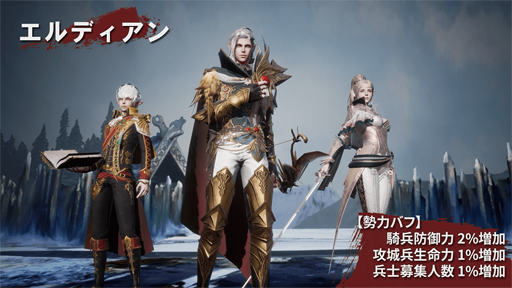 画像ギャラリー No.012のサムネイル画像 / 「ラストキングス」,カルマン帝国をはじめとした勢力紹介第2弾を公開