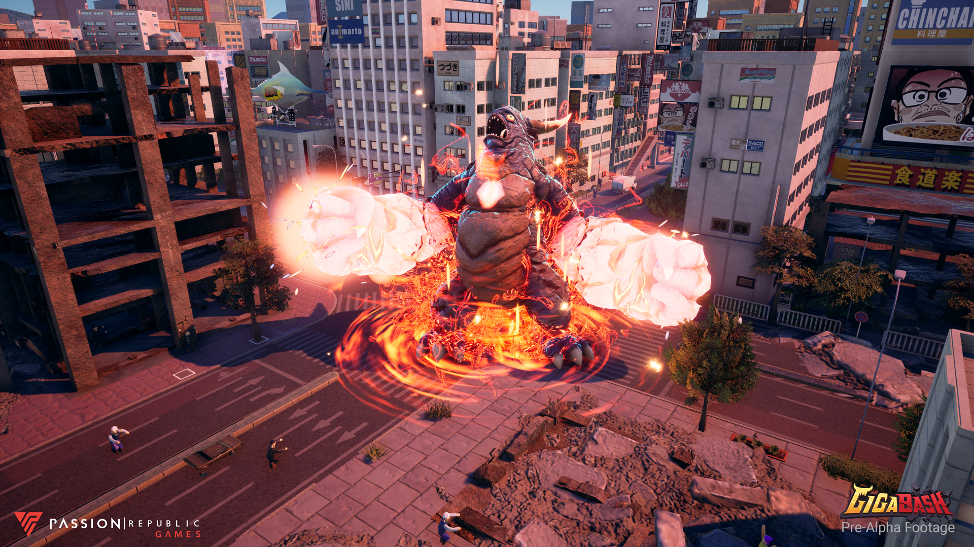 画像集 002 Passion Republic Gamesが 新作モンスター対戦アクション Gigabash をtgs 19に