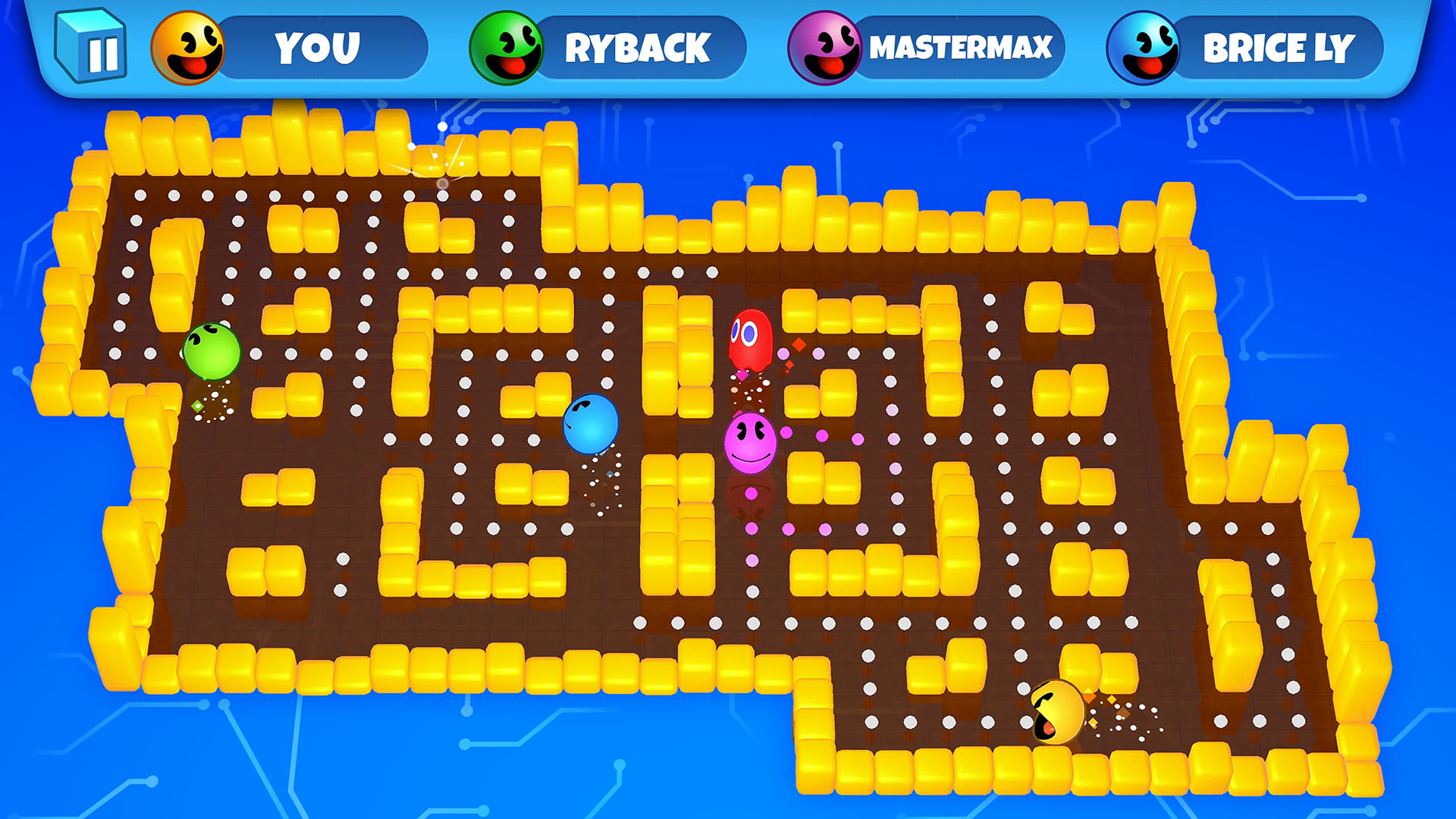 画像集 003 パックマン を題材にしたバトルロイヤルゲームなど 新作タイトルがapple Arcade向けにリリース 4gamer Net