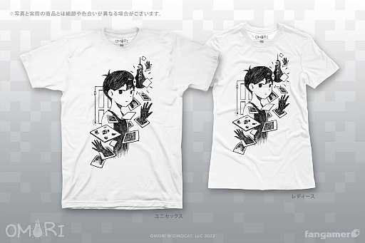 OMORI」とコラボしたTシャツやピンバッジなど,最新グッズの販売開始