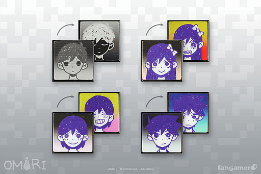 OMORI」とコラボしたTシャツやピンバッジなど,最新グッズの販売開始