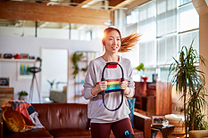 画像ギャラリー No.006のサムネイル画像 / Switch用フィットネスADV「リングフィット アドベンチャー」が本日発売。新しい周辺機器で全身を動かして,冒険しながらフィットネス