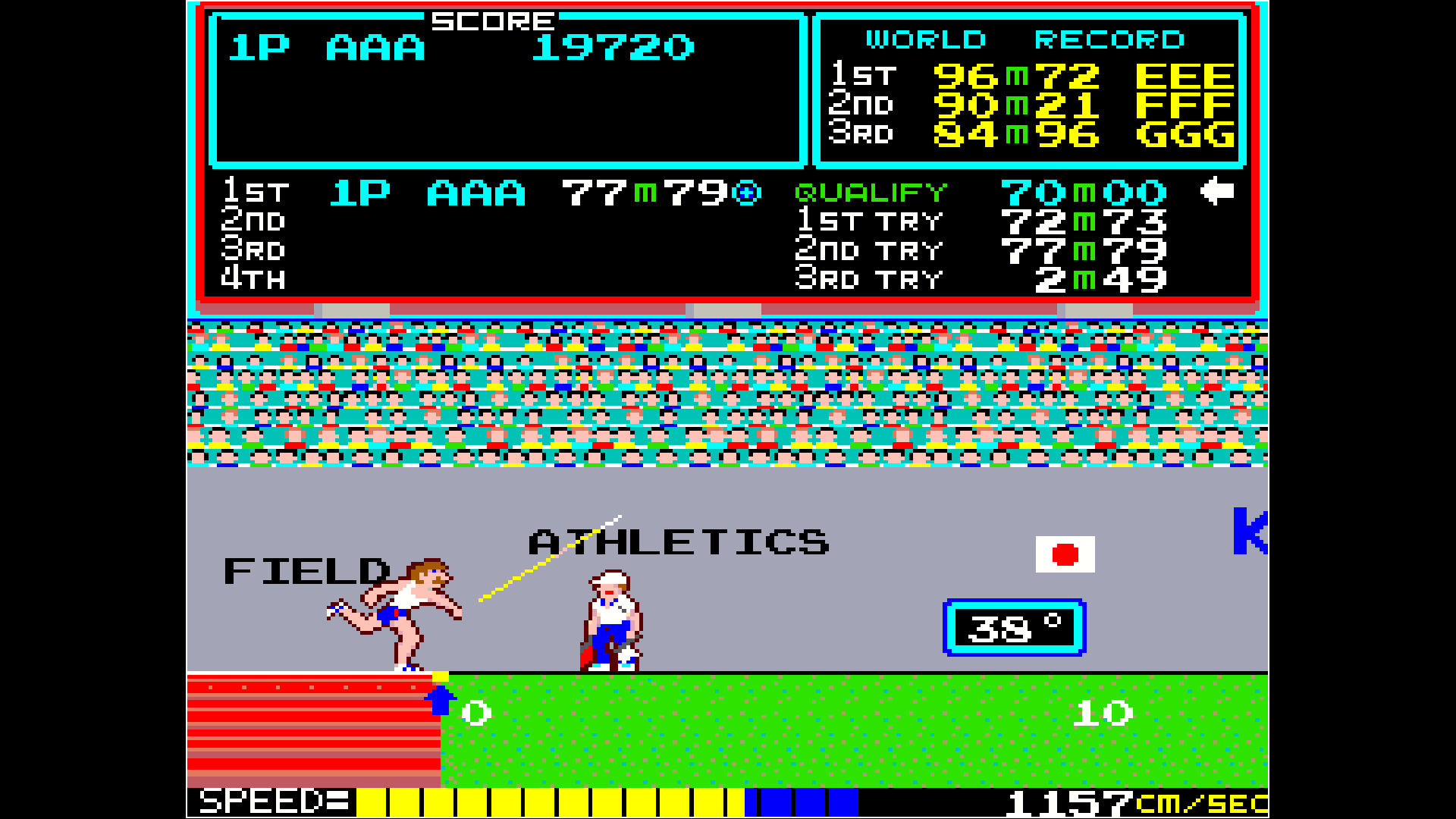 画像集/アーケードアーカイブス TRACK & FIELD[PS4]