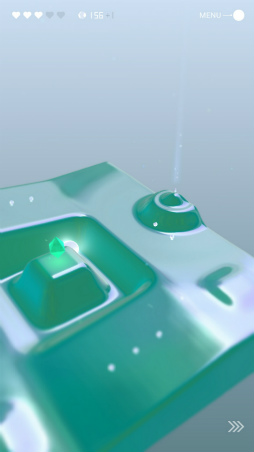 画像ギャラリー No.006のサムネイル画像 / ふわとろゼリーを指で運ぶ。スマホ向けパズル「MeltLand -メルトランド-」を紹介する「(ほぼ)日刊スマホゲーム通信」第2109回