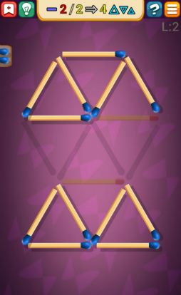 マッチ棒で正解を導き出そう Android向けパズル マッチ棒パズルゲーム を紹介する ほぼ 日刊スマホゲーム通信 第2111回