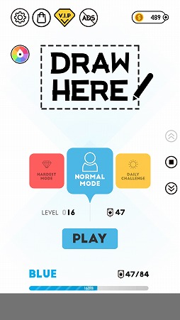 画像ギャラリー No.001のサムネイル画像 / 自由な発想で線を描き,仕掛けを利用しよう。Android向けパズルゲーム「Draw Here」を紹介する「(ほぼ)日刊スマホゲーム通信」第2113回