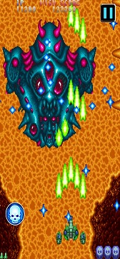 画像ギャラリー No.004のサムネイル画像 / シューティングゲームの「TATSUJIN」がスマホに登場。「TATSUJIN classic」がiOS/Android向けに配信中