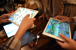 画像ギャラリー No.010のサムネイル画像 / プロデューサーのミニインタビューも公開! 加速度センサーを使用した「ローリングスフィア」のキックオフパーティをレポート