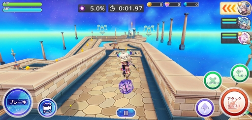 画像ギャラリー No.002のサムネイル画像 / 【PR】やみつきコロコロアクション「ローリングスフィア」を紹介。スマホを傾けて遊ぶレースやバトルのプレイフィールはどんな感じ?