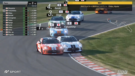 画像ギャラリー No.017のサムネイル画像 / 「全国都道府県対抗eスポーツ選手権 2021 MIE」の「グランツーリスモSPORT」部門レポート。一般を兵庫県代表,U18を滋賀県代表が制する