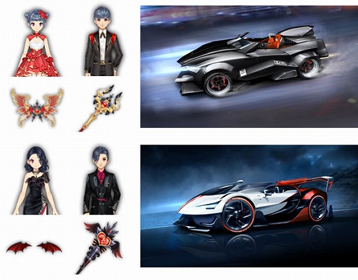 画像ギャラリー No.003のサムネイル画像 / 「爆走ドリフターズ」新マシン&新モードが追加。バレンタインキャンペーンも