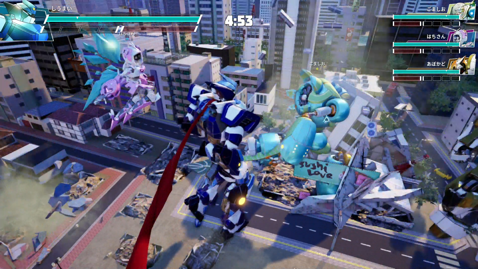 画像集 003 ロボット対戦アクション オーバーライド 巨大メカ大乱闘 スーパーチャージエディション のswitch版が本日リリース