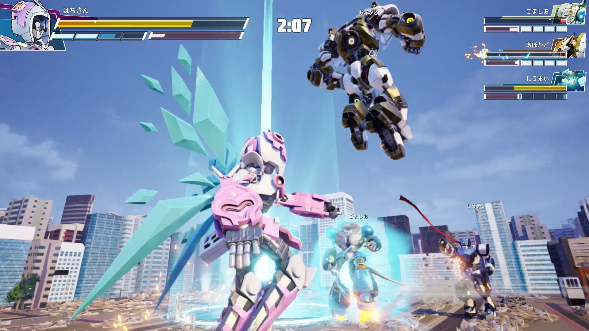 画像集 006 ロボット対戦アクション オーバーライド 巨大メカ大乱闘 スーパーチャージエディション のswitch