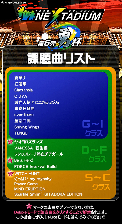 画像ギャラリー No.002のサムネイル画像 / 「GITADORA NEX+AGE」,ランキングバトルイベント・十天決戦 NEXTADIUM 第6弾 勇杯が開催