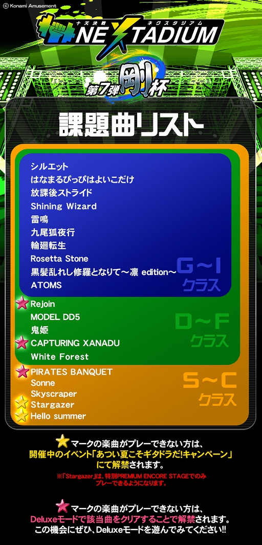 画像ギャラリー No.002のサムネイル画像 / 「GITADORA NEX+AGE」,ランキングバトルイベント“十天決戦 NEXTADIUM 第7弾 剛杯”を開催