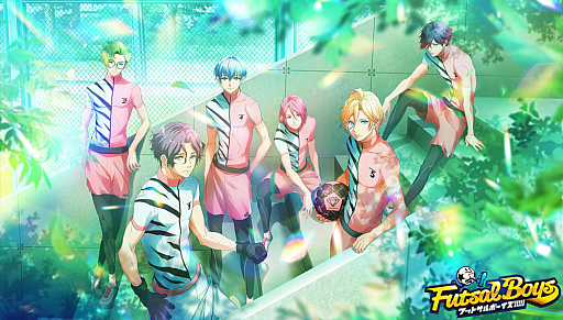 画像ギャラリー No.002のサムネイル画像 / メディアミックスプロジェクト「フットサルボーイズ!!!!!」で,「アーダルベルト学院高等部 フットサル部」の情報が公開