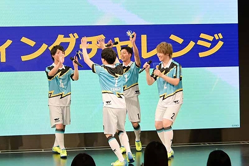 注目の新型メディアミックスプロジェクトがagf19でキックオフ フットサルボーイズ 初ステージイベントをレポート