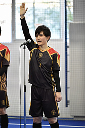 画像ギャラリー No.002のサムネイル画像 / 「フットサルボーイズ!!!!!」,応援イベントの第2試合“恒陽学園VS皇花山学園”が開催。公式レポートが公開に