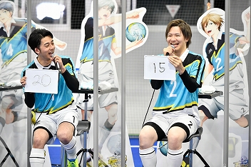 画像ギャラリー No.013のサムネイル画像 / 「フットサルボーイズ!!!!!」,応援イベントの第2試合“恒陽学園VS皇花山学園”が開催。公式レポートが公開に