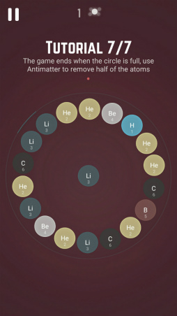 画像ギャラリー No.004のサムネイル画像 / 元素記号の暗記ならこれ! スマホ向けパズル「Atomas」を紹介する「(ほぼ)日刊スマホゲーム通信」第2126回