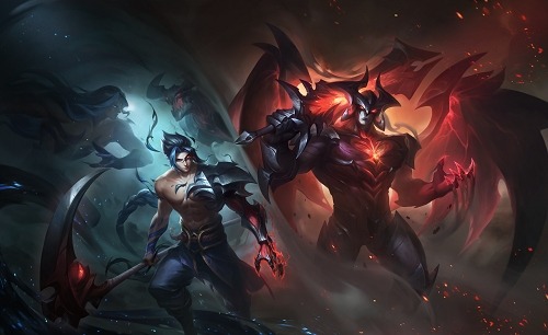 画像ギャラリー No.002のサムネイル画像 / 「リーグ・オブ・レジェンド:ワイルドリフト」新チャンピオンのエイトロックスとケイン参戦