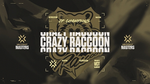 画像集#001のサムネイル/「2021 VALORANT Champions Tour - MASTERS Stage1」はCrazy Raccoonが優勝