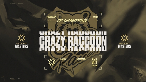 ���������꡼ No.001�Υ���ͥ������ / ��2021 VALORANT Champions Tour - MASTERS Stage1�פ�Crazy Raccoon��ͥ��