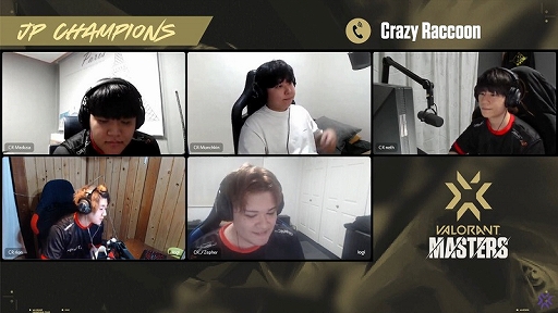 ���������꡼ No.007�Υ���ͥ������ / ��2021 VALORANT Champions Tour - MASTERS Stage1�פ�Crazy Raccoon��ͥ��