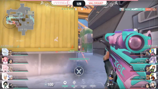 画像ギャラリー No.003のサムネイル画像 / 女性限定eスポーツイベント「CYNTHIA」初のVALORANT大会決勝戦レポートを公開