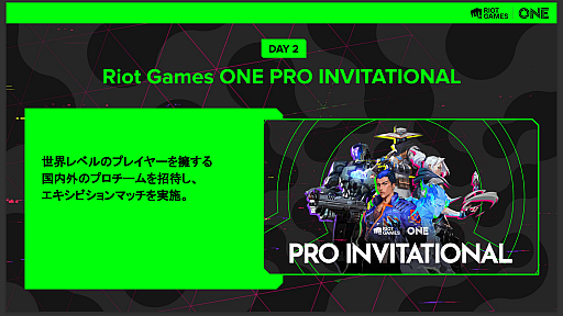 画像ギャラリー No.014のサムネイル画像 / 「VALORANT」と「LoL」をフィーチャーしたハイブリッドイベント「Riot Games ONE」が11月にスタート。12月には横浜アリーナ開催も